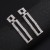 style  Rhinestone claw chain Earring lady flash diamond square luxurious earringsE