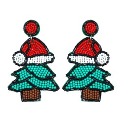 occidental style creative cartoon lovely christmas tree handmade Cloth beads e..