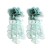 summer flowers earrings occidental style exaggerating Earring woman Bohemia embed Pearl flowers tassel