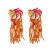 summer flowers earrings occidental style exaggerating Earring woman flowers beads tasselearrings