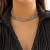 occidental style  exaggerating big pendant clavicle  trend Metal multilayer chain necklace