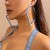 occidental style  retro exaggerating Cowboy print circle ear stud woman  brief twining cirque Earring