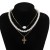 occidental style  beads necklace imitate Pearl  starfish Shells retronecklace