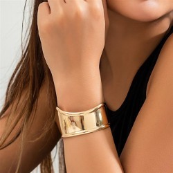 occidental style  wind brief surface Irregular bangle woman  personality Metal..