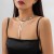 occidental style brief snake chain clavicle chainchocker  samll Metal chain necklace