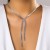 occidental style brief snake chain clavicle chainchocker  samll Metal chain necklace