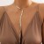 occidental style  Metal wind snake chain necklace  trend geometry long style weave clavicle