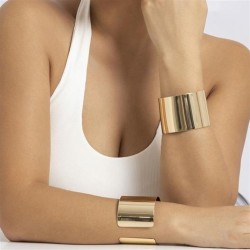occidental style  personality Metal surface width bangle woman  all-Purpose br..