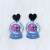 ear stud earrings fashion trend personality occidental style claw skull earring Earring woman
