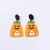  ear stud earring fashion personality Acrylic skull flowers earrings woman