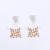  ear stud earring fashion personality Acrylic skull flowers earrings woman