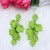 new Bohemian style ear stud earrings fashion personality tassel petal candy colors earring woman