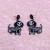 ear stud Acrylic earrings fashion personality bat shirt cat skull earring woman