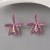 occidental style brief flowers ear stud Alloy diamond earrings fashion all-Purpose Earring