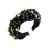  Headband occidental style velvet Cloth Headband personality Starry colorful diamond Headband retro
