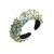  Headband occidental style velvet Cloth Headband personality Starry colorful diamond Headband retro