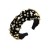  Headband occidental style velvet Cloth Headband personality Starry colorful diamond Headband retro