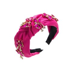 occidental style fashion temperament Headband woman retro shine bow pendant He..