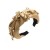 occidental style fashion temperament Headband woman retro shine bow pendant Headband textured width