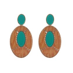 occidental style summer Alloy earrings retro all-Purpose exaggerating fashion ..
