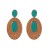 occidental style summer Alloy earrings retro all-Purpose exaggerating fashion ear stud Earring