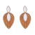 occidental style earrings geometry leaves ear stud woman fashion exaggerating personality high samll