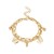 occidental style Double layer butterfly Anklet woman fashion trend multilayer heart-shaped chain foot