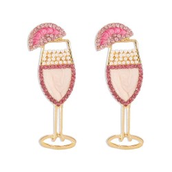 E occidental style fashion geometry high foot earrings  creative lovely Alloy ..