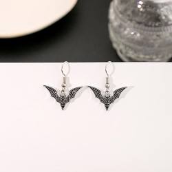 occidental style black bat shirt earrings  creative personality animal Earring..