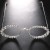  Rhinestone eyes  super diamond woman frame
