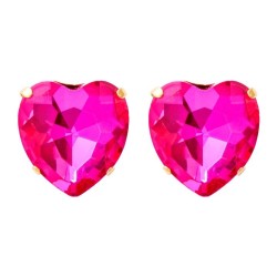 new Korean style summer day earrings Peach heart color love high temperament l..