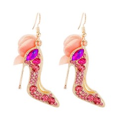 occidental style Earring exaggerating creative diamond earrings personality te..