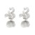 occidental style fashion retro palace wind long style hollow flowers earrings Metal earring Earring