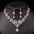 occidental style exaggerating retro necklace set woman clavicle chain head