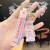  style creative crystal key buckle lovers day gift bag bag samll pendant