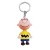 cartoon silica gel lovely key buckle three boy key circle chain bag bag pendant
