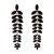 occidental style fashion geometry Alloy tassel retro Leaf personality temperament exaggerating earrings woman