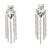 new high tassel earrings  occidental style shine Rhinestone ear stud Earring woman Earrings