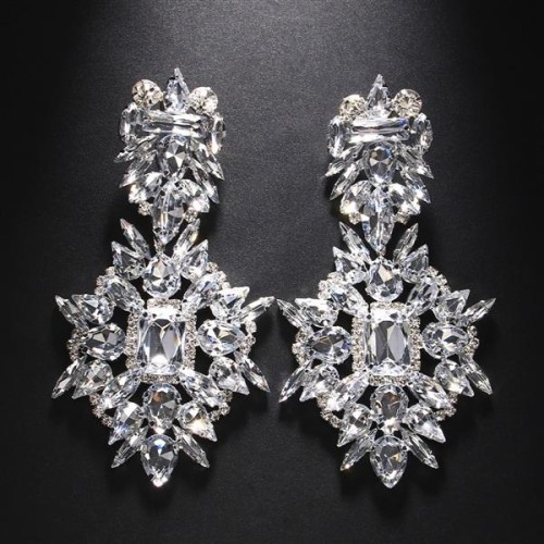  geometry ear stud occidental style retro exaggerating earrings high Earring woman Earrings