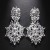  geometry ear stud occidental style retro exaggerating earrings high Earring woman Earrings