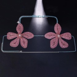 flower chain color Rhinestone chainbody chain