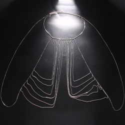 occidental style same style tassel chain  trend personality Rhinestone multila..