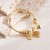 occidental style fashionDIY more  high love pendant Alloy diamond lovers bangle