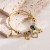 occidental style fashionDIY more  high love pendant Alloy diamond lovers bangle