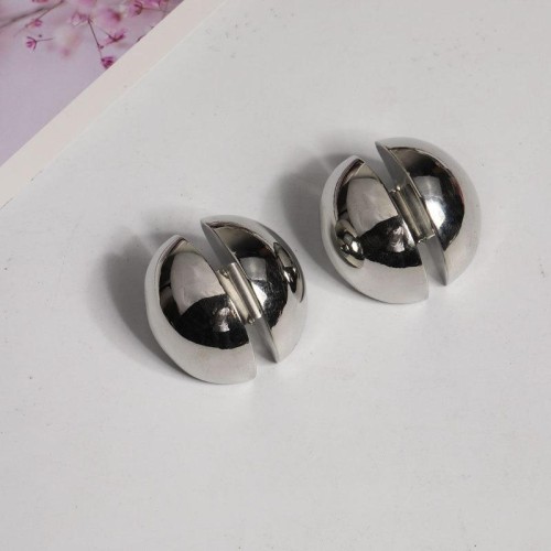  retro luxurious temperament tree same style pellet surface earrings exaggerating ear stud