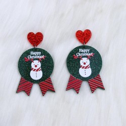 christmas earrings christmas tree Santa Claus samll ear stud occidental style ..