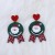 christmas earrings christmas tree Santa Claus samll ear stud occidental style wind earring