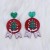 christmas earrings christmas tree Santa Claus samll ear stud occidental style wind earring