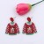  sweater christmas earrings ear stud lovely deer Santa Claus christmas tree Earring earring woman