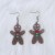 new christmas earrings ear stud Round samll star christmas tree Acrylic occidental style Earring earring woman